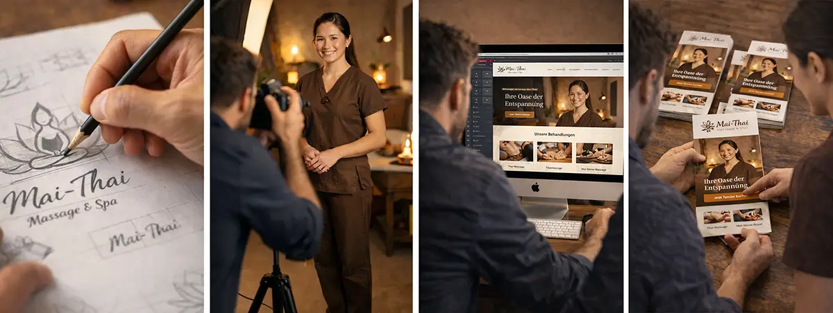 Services für Thailändische Geschäfte und Massage-Shops